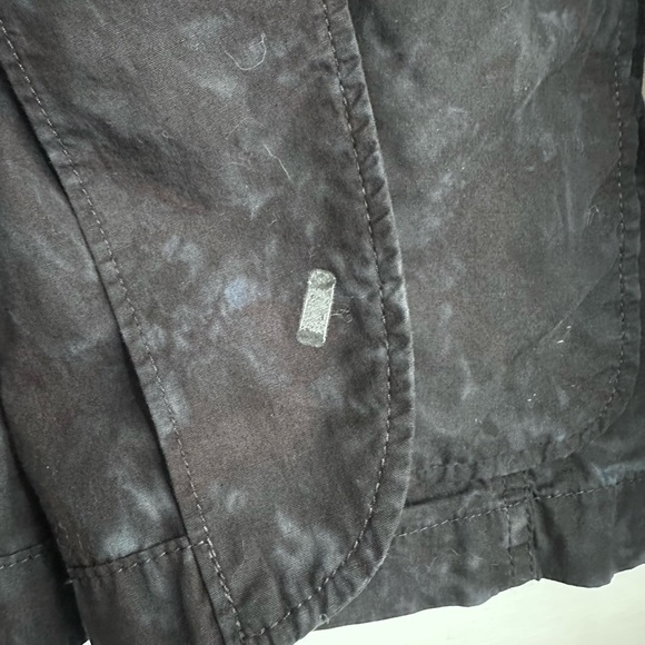 Engineered Garments Blazer Navy Marbled Cotton Notch Lapel Jacket Size Large - Picture 10 of 15